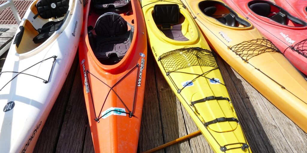 kayak en el rio tambre